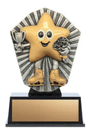 Resin Cosmos Series Little Star Mini Skating Trophy