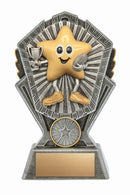 Resin Cosmos Series Little Star Football Trophy