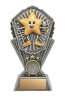 Resin Cosmos Series Little Star Lacrosse Trophy