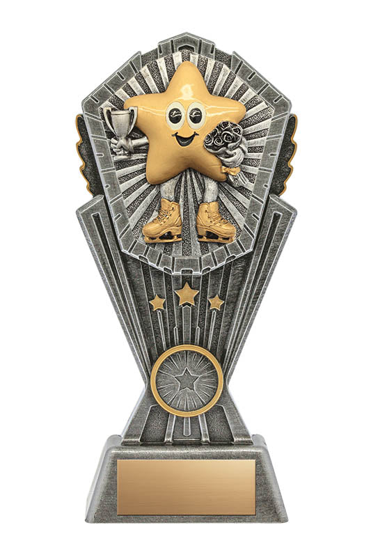 Resin Cosmos Series Little Star Figure Skating Trophy