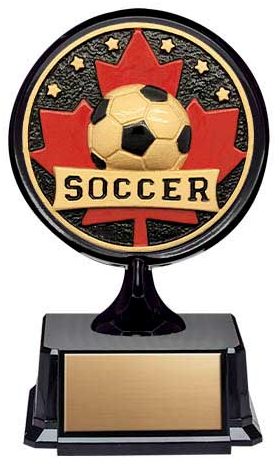 Resin Apex Mini Soccer Patriot Trophy