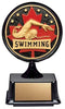 Resin Apex Mini Swimming Patriot Trophy