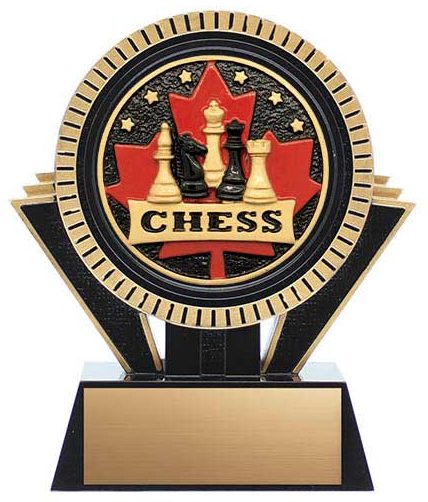 Patriot Series Chess Apex Series Black Trophy