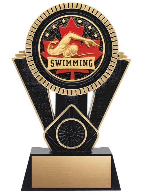 Patriot Series Swimming Apex Series Black Trophy