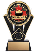 Patriot Series Curling Apex Series Black Trophy