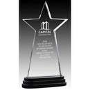 Apollo Star Acrylic Award with Black Base