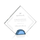 Crystal Deerfield Award - Sky Blue