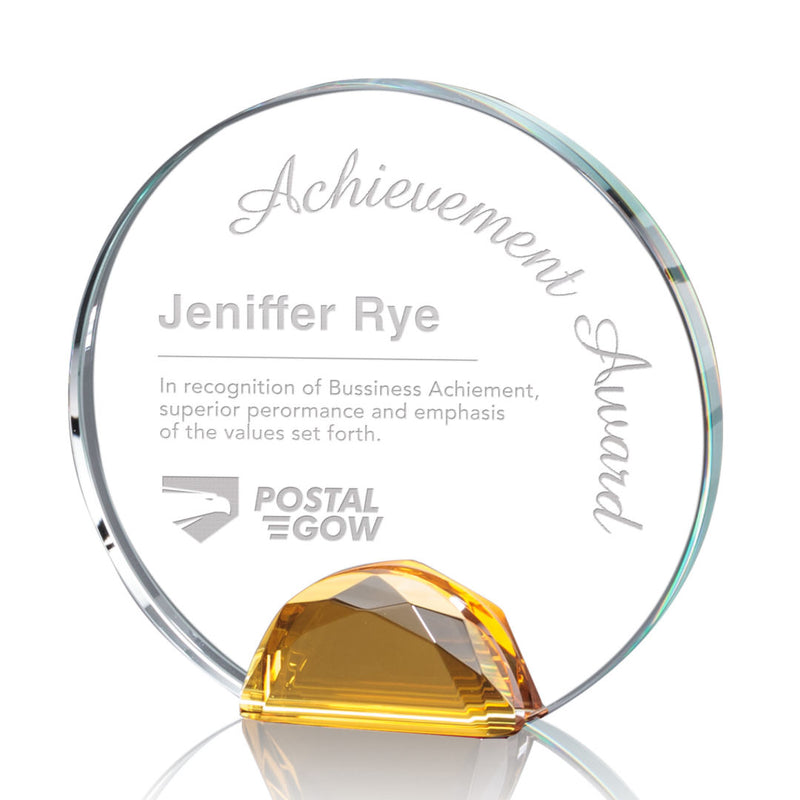 Crystal Maplin Award - Amber