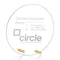 Cantebury Circle Crystal Award Gold