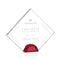 Crystal Deerfield Award - Red