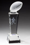 Collegiate Series Crystal Football Award