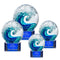 Crystal Surfside Award on Paragon - Blue