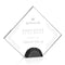 Crystal Deerfield Award - Black