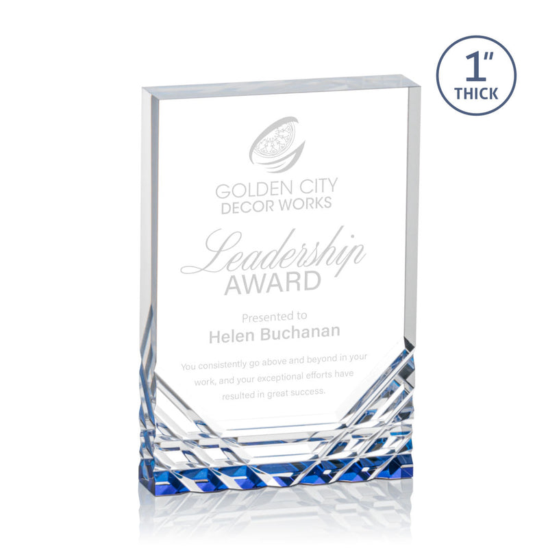 Acrylic Elektra Award - Blue