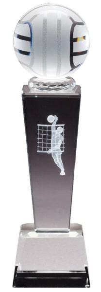 Collegiate Series Crystal Volleyball Award
