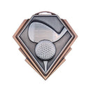 Diamond Series Golf Medal