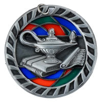 Stained Glass Lamp of Knowledge Medal