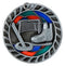 Stained Glass Ringette Medal