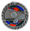 Stained Glass Volleyball Medal