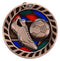 Stained Glass Soccer Medal