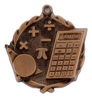 Sculptured Mathematics Medal
