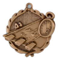 Sculptured Swimming Medal