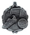 Sculptured Soccer Medal