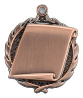 Sculptured Scroll Medal