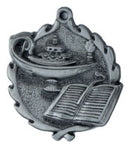 Sculptured Lamp of Knowledge Medal