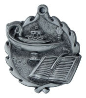 Sculptured Lamp of Knowledge Medal
