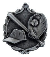 Sculptured Baseball Medal