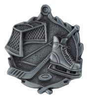Sculptured Hockey Medal
