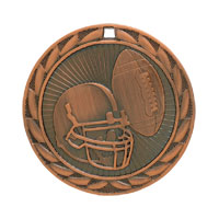Iron Football Medal
