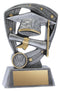 Resin Pro Shield Graduation Trophy