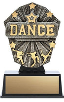 Resin Cosmos Mini Dance Trophy