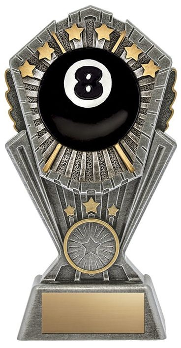 Resin Cosmos Billiards Trophy