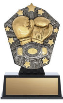 Resin Cosmos Mini Boxing Trophy