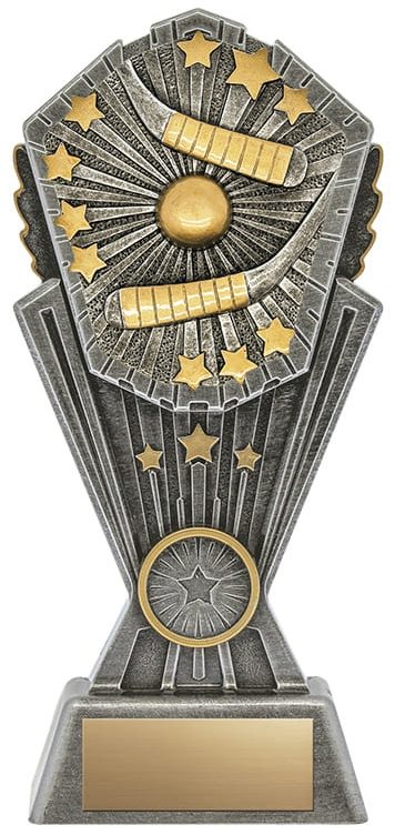 Resin Cosmos Ball Hockey Trophy