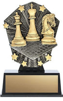 Resin Cosmos Mini Chess Trophy