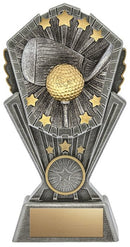 Resin Cosmos Golf Trophy