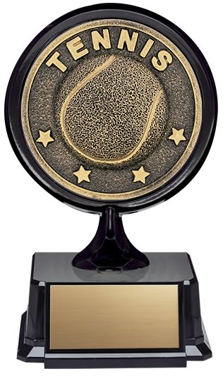 Resin Apex Mini Tennis Trophy