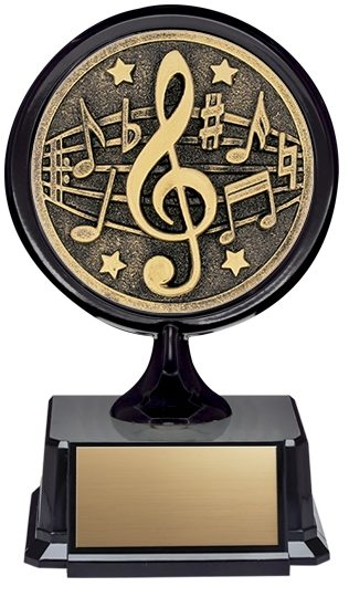 Resin Apex Mini Music Trophy
