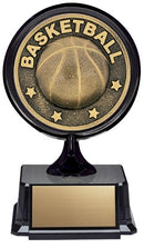 Resin Apex Mini Basketball Trophy