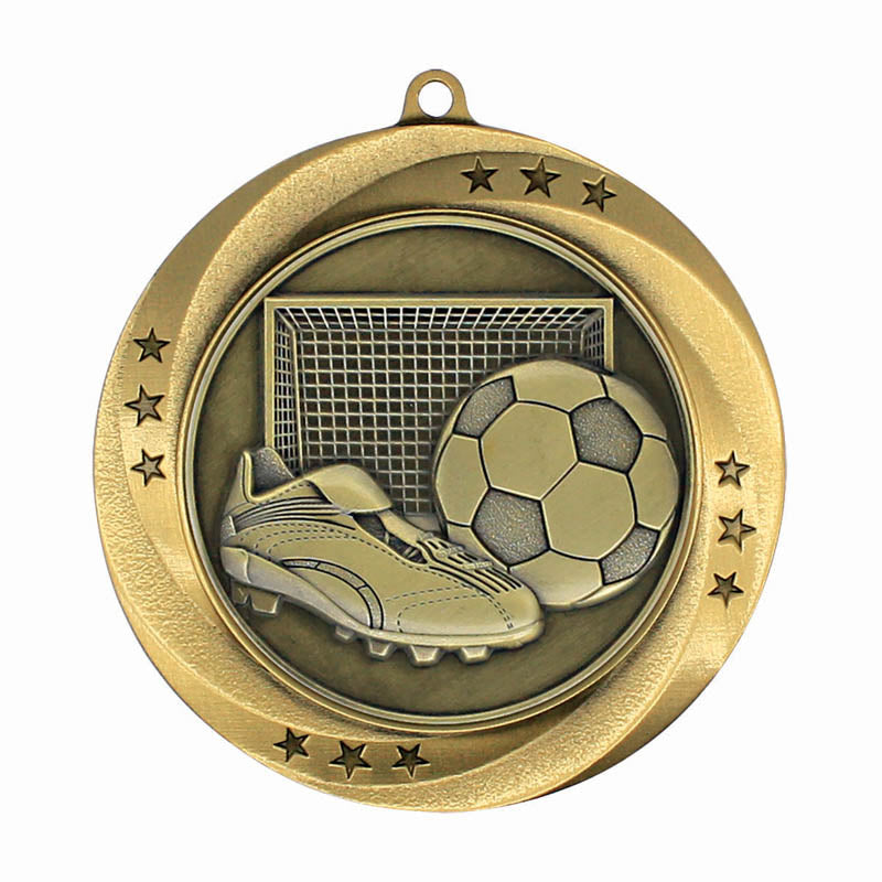 Matrix Series Soccer Medal