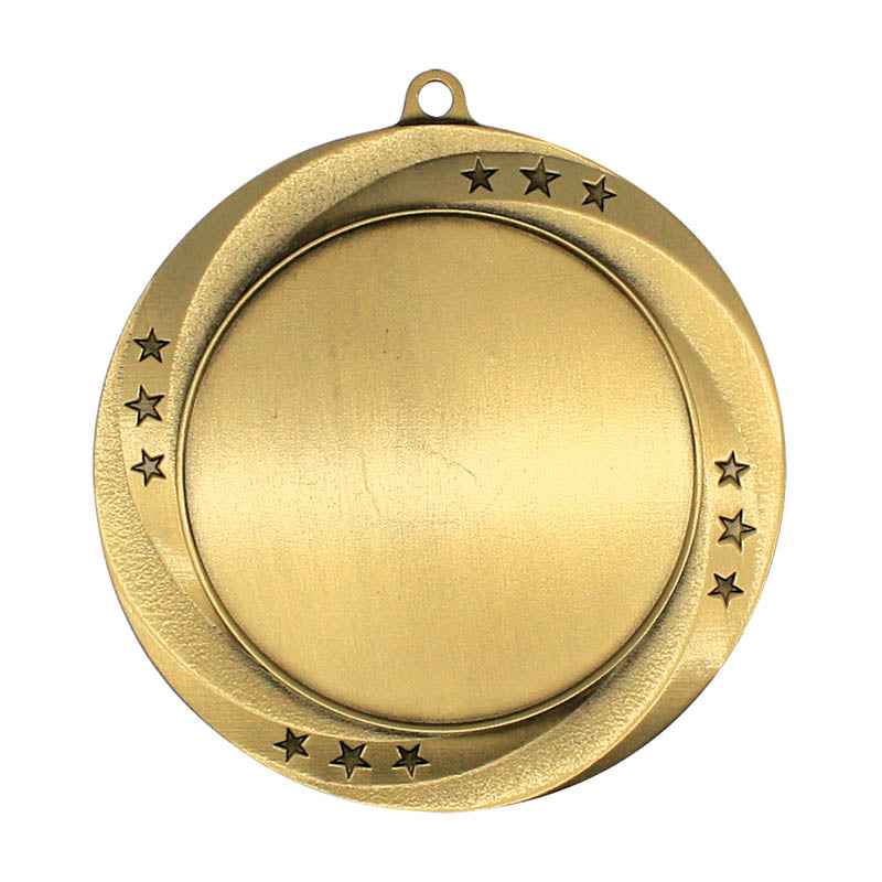 Swirls Star Medal