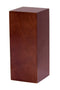 Mahogany Laser Engraved Pillar Block