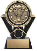 Apex Series Black Badminton Trophy