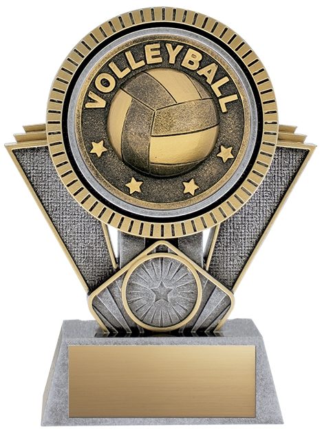 Volleyball Apex Series Silver Trophy