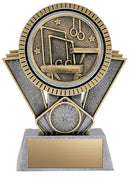 Resin Apex Gymnastics Silver Trophy