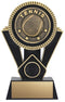 Resin Apex Black Tennis Trophy